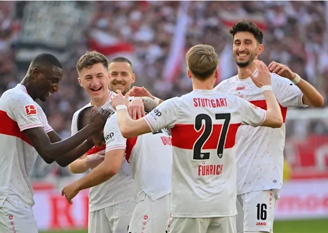 Bayern Munich thắng mong manh, Stuttgart tiếp tục bay cao