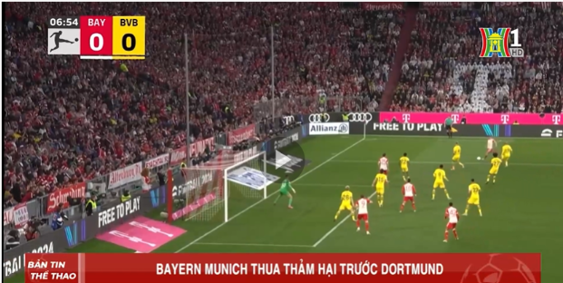 Bayern Munich thua thảm hại trước Dortmund