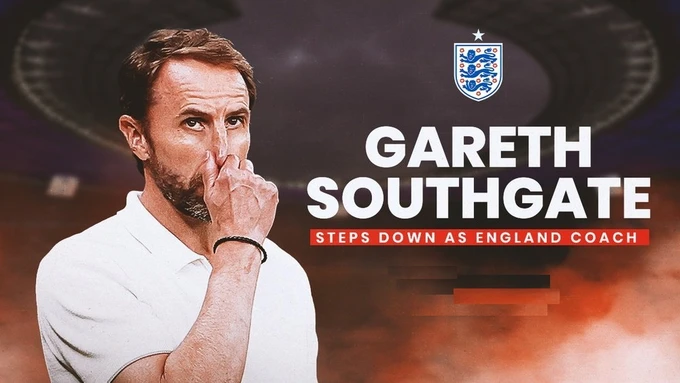 Gareth Southgate từ chức HLV đội tuyển Anh