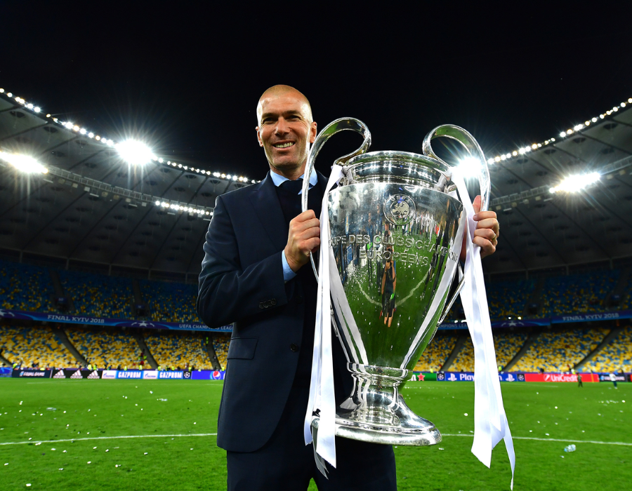 Zidane giúp Real Madrid vô địch UCL 3 năm liên tiếp