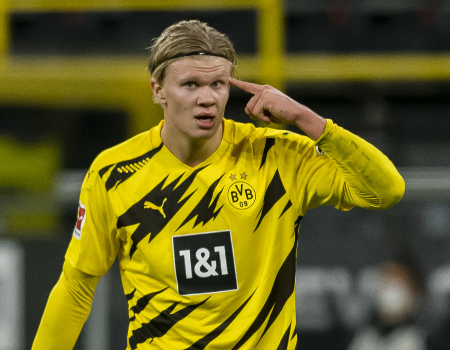 Haaland từng thi đấu bùng nổ trong màu áo của Dortmund