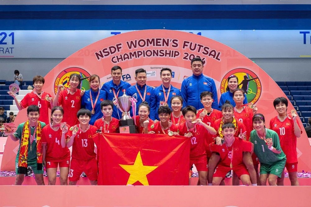 Đội tuyển Futsal nữ: Chạy đà cho mục tiêu World Cup