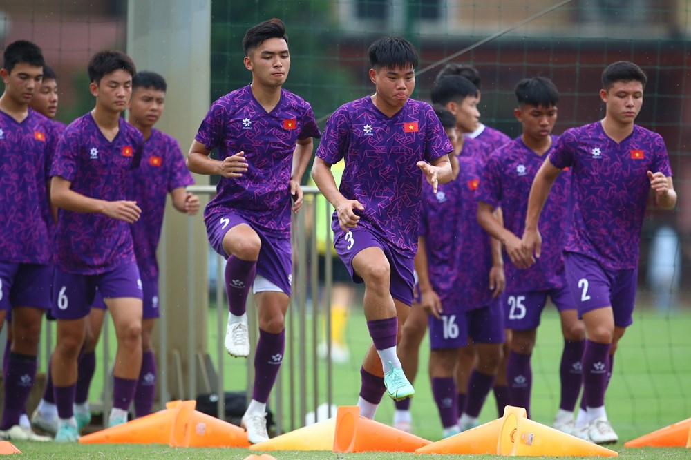 U17 Việt Nam hướng đến mục tiêu vượt qua vòng loại giải U17 châu Á 2025