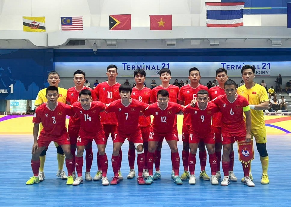 Tuyển Futsal Việt Nam thắng trận ra quân giải Đông Nam Á